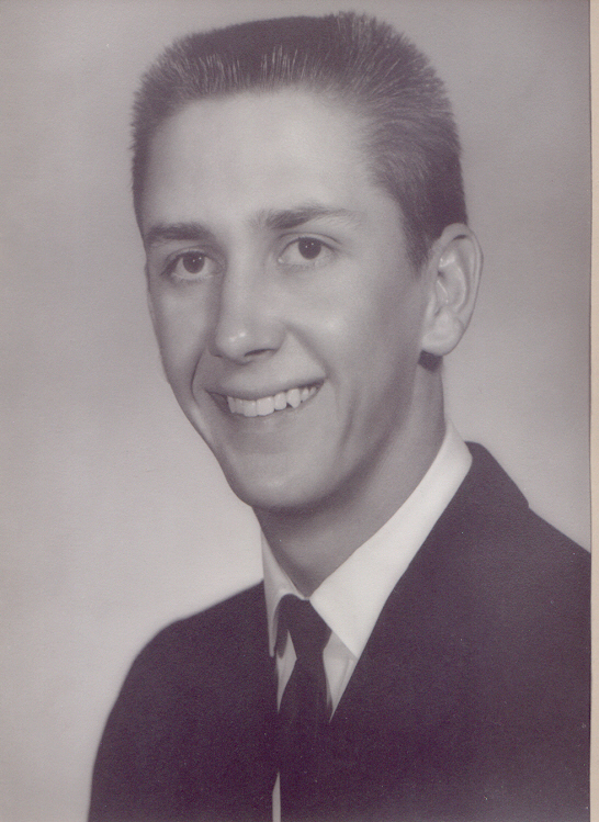 Charles Nelson Hutchins at the age of 17- 1964